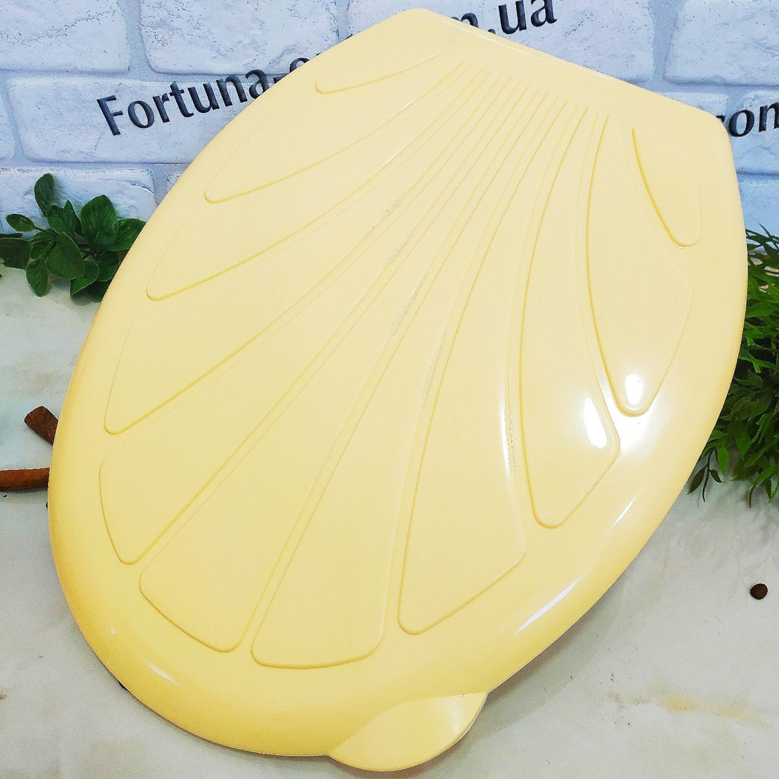 Крышка пластиковая для унитаза Украина бежевая (З) 1312/9 ✅ базовая цена 155.40 грн. ✔ Опт ✔ Скидки ✔ Заходите! - Интернет-магазин ✅ Фортуна-опт ✅