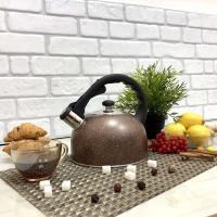 Чайник нержавеющий со свистком 2,5 л A-Plus - 1338 ✅ базовая цена $9.05 ✔ Опт ✔ Акции ✔ Заходите! - Интернет-магазин Fortuna-opt.com.ua.