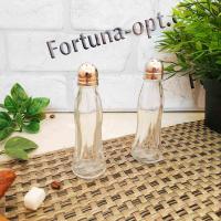 Спецовницы стеклянные 2 шт. 35мл/11см 80030  ➜ Оптом и в розницу ✅ актуальная цена -Интернет магазин ✅ Фортуна ✅