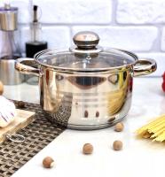 Кастрюля из нержавеющей стали A-Plus - 2165 - 2.1 л ✅ базовая цена $8.09 ✔ Опт ✔ Акции ✔ Заходите! - Интернет-магазин Fortuna-opt.com.ua.