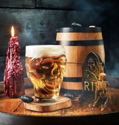 Пивной бокал Череп 500 мл - 6157 ✅ базовая цена 49.40 грн. ✔ Опт ✔ Скидки ✔ Заходите! - Интернет-магазин ✅ Фортуна-опт ✅