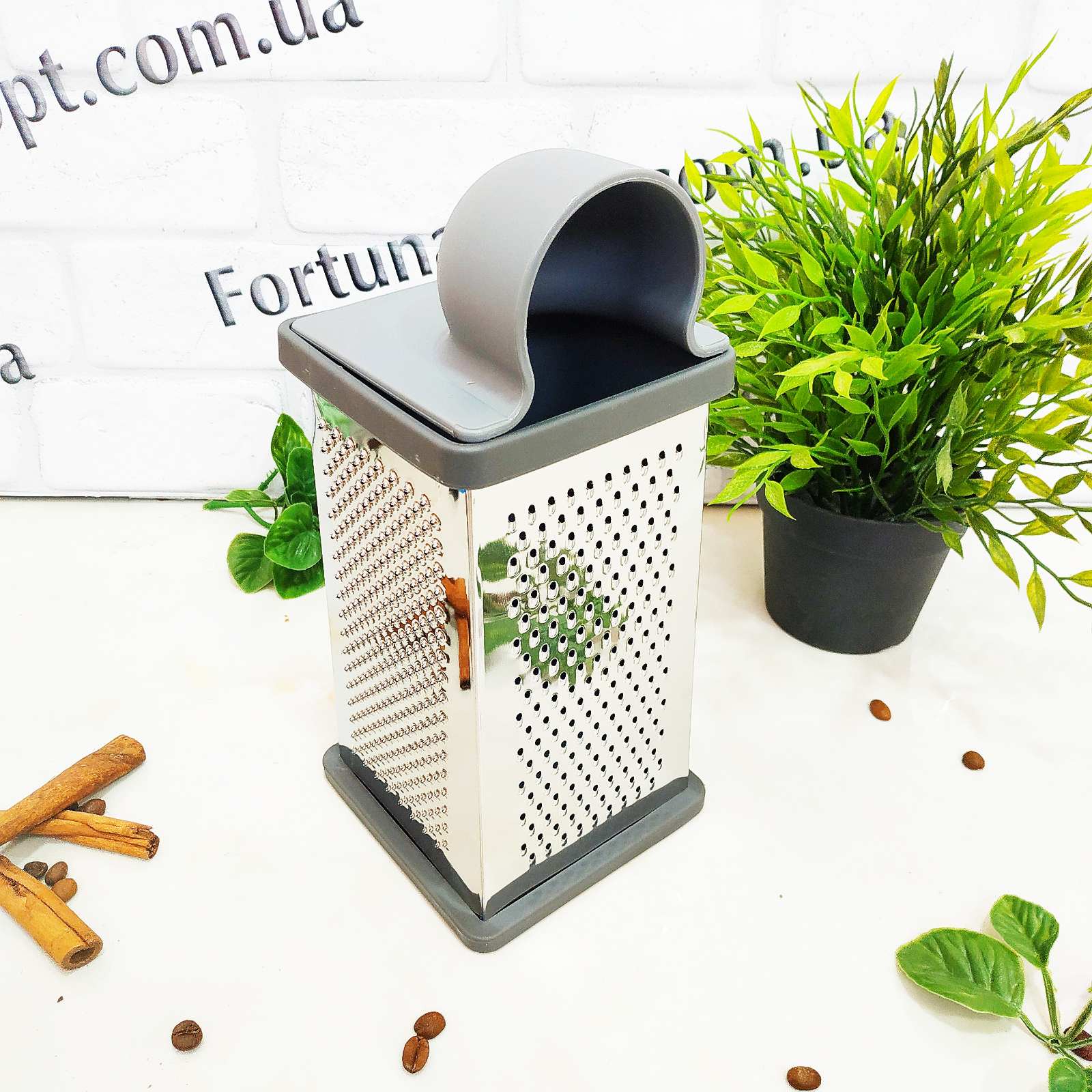 Терка с контейнером A-Plus - 1209 (4х-сторонняя) ✅ базовая цена $4.89 ✔ Опт ✔ Скидки ✔ Заходите! - Интернет-магазин ✅ Фортуна-опт ✅