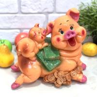 Копилка Свинка мама (лежит) 7863 ➜ Оптом и в розницу ✅ актуальная цена - Интернет магазин ✅ Фортуна ✅