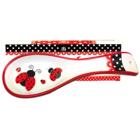 Подложка Божья коровка 23 см 3653-17 ➜ Оптом и в розницу ✅ актуальная цена -Интернет магазин ✅ Фортуна ✅