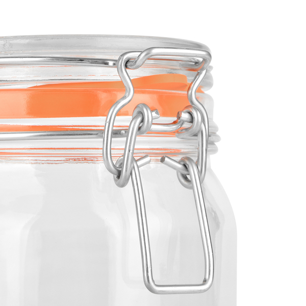 Банка для сыпучих продуктов с зажимом Ecomo Бугель 750 мл 22505 ✅ базовая цена 78.14 грн. ✔ Опт ✔ Скидки ✔ Заходите! - Интернет-магазин ✅ Фортуна-опт ✅