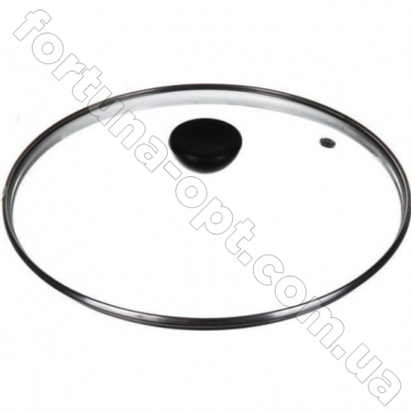 Крышка стеклянная для сковороды с ручкой A - Plus - 0016 - 16 см ✅ базовая цена $1.33 ✔ Опт ✔ Скидки ✔ Заходите! - Интернет-магазин ✅ Фортуна-опт ✅