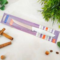 Нож универсальный в блистере 127 мм Трамонтина PLENUS светло-серая ручка - 23431/135 ✅ базовая цена 112.63 грн. ✔ Опт ✔ Акции ✔ Заходите! - Интернет-магазин Fortuna-opt.com.ua.