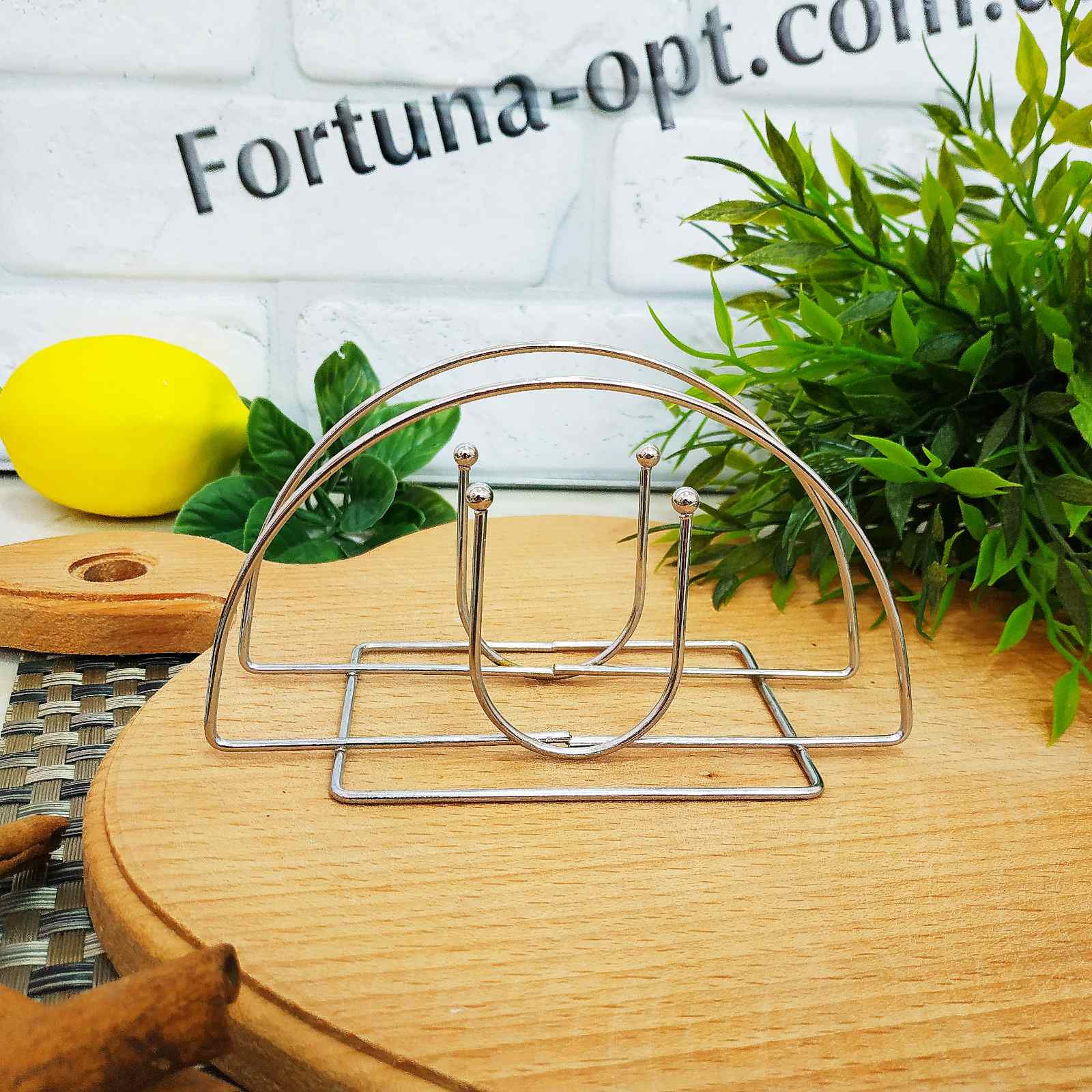 Салфетница металлическая  Empire EM - 0111 ✅ базовая цена 21.76 грн. ✔ Опт ✔ Скидки ✔ Заходите! - Интернет-магазин ✅ Фортуна-опт ✅