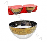 Набор салатников Греческий узор GE 03-1425 16 см 2 шт ➜ Оптом и в розницу ✅ актуальная цена -Интернет магазин ✅Фортуна✅