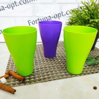 Стакан пластиковый Алеана цветной 500 мл - 0311 ✅ базовая цена 18.62 грн. ✔ Опт ✔ Акции ✔ Заходите! - Интернет-магазин Fortuna-opt.com.ua.