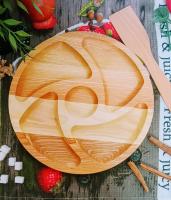 Менажница Ясень 30см круглая 4 секции 0127 ✅ базовая цена 243.15 грн. ✔ Опт ✔ Акции ✔ Заходите! - Интернет-магазин Fortuna-opt.com.ua.