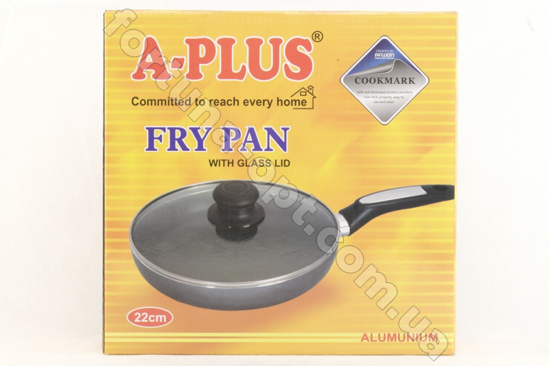 Сковорода с крышкой A-PLUS 28 см (1104) ✅ базовая цена $8.24 ✔ Опт ✔ Скидки ✔ Заходите! - Интернет-магазин ✅ Фортуна-опт ✅