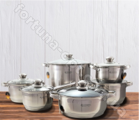 Набор посуды Benson BN - 242 ➜ Оптом и в розницу ✅ актуальная цена - Интернет магазин ✅ Фортуна ✅