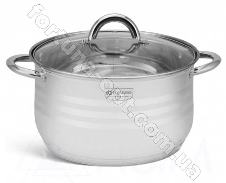 Набор посуды с сотейником и ковшиком Edenberg EB - 4043➜ Опт и розница ✅ актуальная цена -Интернет магазин ✅ Фортуна ✅