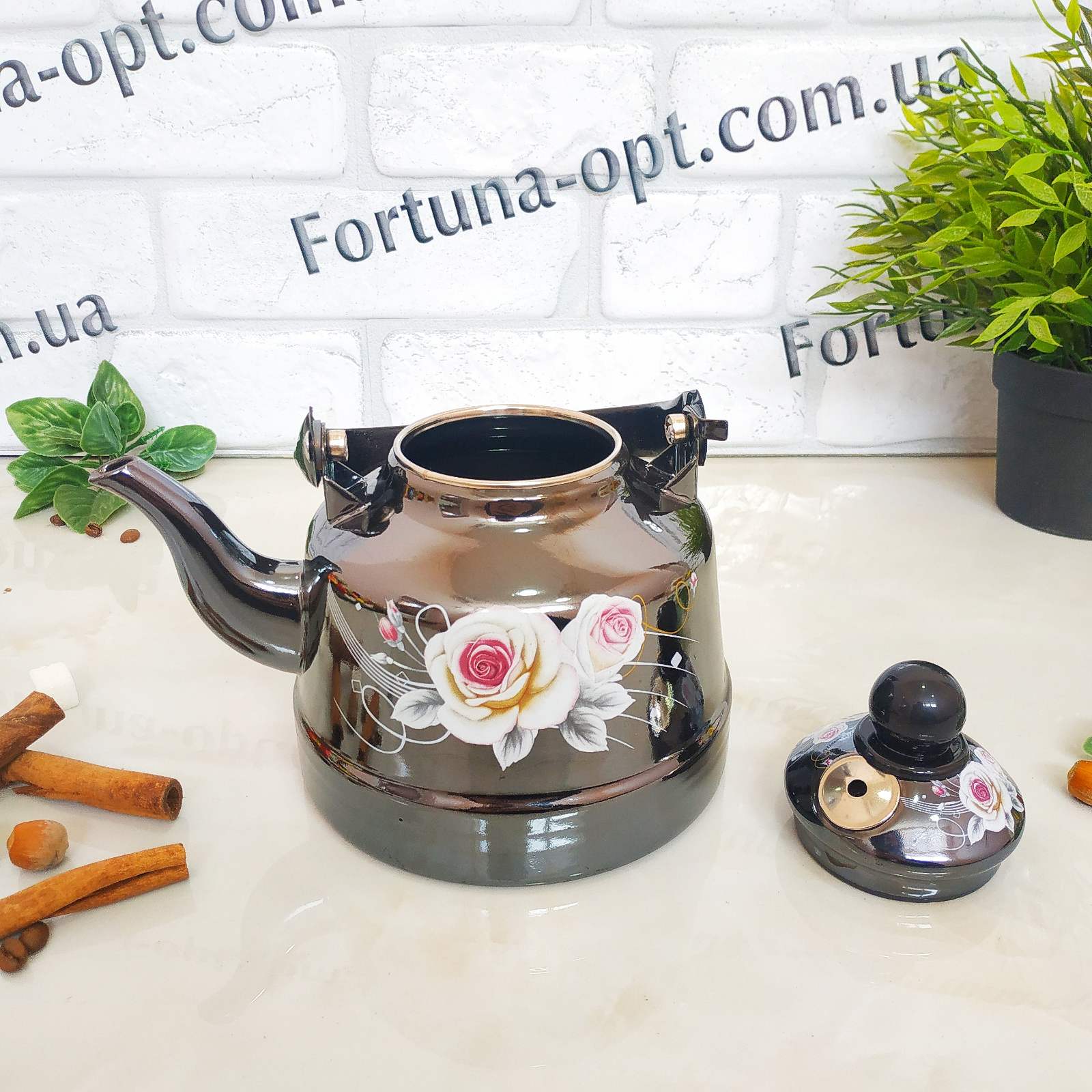 Чайник эмалированый Edenberg 1.1 л EB 3354 ✅ базовая цена $9.90 ✔ Опт ✔ Скидки ✔ Заходите! - Интернет-магазин ✅ Фортуна-опт ✅