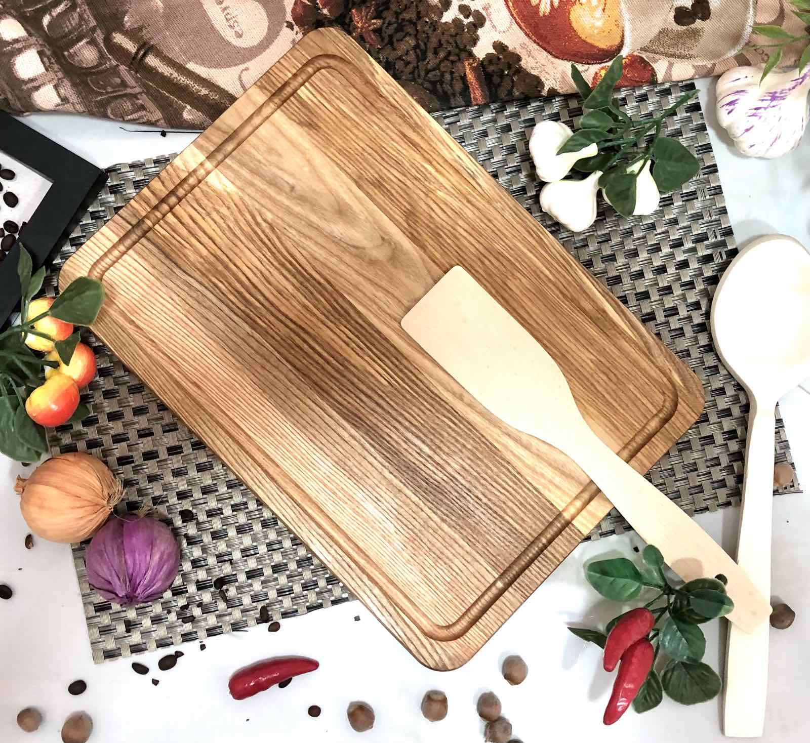 Доска разделочная Ясень прямоугольная 20*25 см 2025яп ✅ базовая цена 92.48 грн. ✔ Опт ✔ Скидки ✔ Заходите! - Интернет-магазин ✅ Фортуна-опт ✅