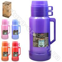 {Термос со стеклянной колбой и двумя чашками Stenson - 218 - 1 л ➜ базовая цена 116.87 грн. ✅ - Интернет-магазин ✅ Фортуна ✅