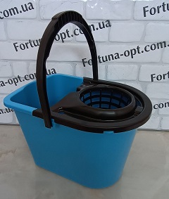 Ведро под швабру 14 л с отжимом 1415 ✅базовая цена 112.33 грн. ✔ Опт ✔ Скидки ✔ Заходите! - Интернет-магазин ✅ Фортуна-опт ✅