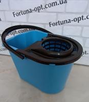 Ведро под швабру 14 л с отжимом 1415 ✅ базовая цена 112.33 грн. ✔ Опт ✔ Акции ✔ Заходите! - Интернет-магазин Fortuna-opt.com.ua.