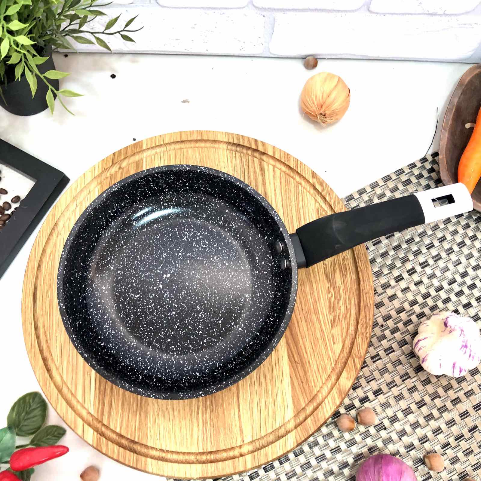 Сковорода с гранитным покрытием Edenberg EB - 4122 - 20 см ✅ базовая цена $9.07 ✔ Опт ✔ Скидки ✔ Заходите! - Интернет-магазин ✅ Фортуна-опт ✅