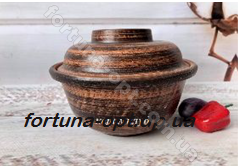 Горшки порционные для запекания 6 шт Факир 450мл (кр. глина)7786 ➜ Оптом и в розницу ✅ актуальная цена - Интернет магазин ✅ Фортуна ✅