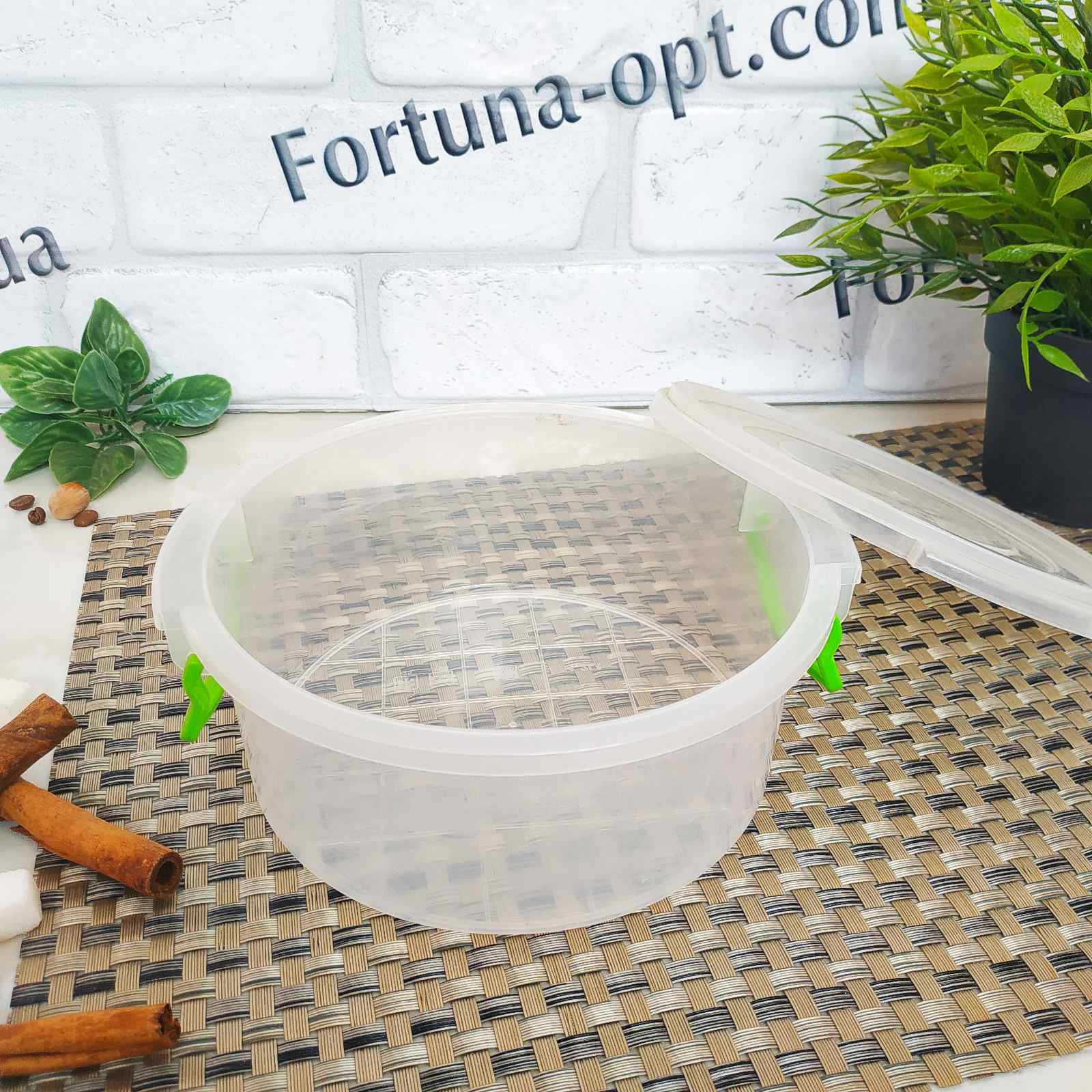 Контейнер круглый с ручками Senyayla 3в1 0,3л+0,6л+1,2л 0495 ✅ базовая цена 55 грн. ✔ Опт ✔ Скидки ✔ Заходите! - Интернет-магазин ✅Фортуна-опт ✅