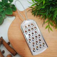 Терка нержавеющая 1 грань крупная с ручкой 0173  ➜ Оптом и в розницу ✅ актуальная цена -Интернет магазин ✅ Фортуна ✅