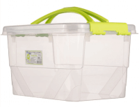 Контейнер с ручкой для переноски Handy Box 14 л - 0140 ➜ Оптом и в розницу ✅ актуальная цена -Интернет магазин ✅ Фортуна ✅