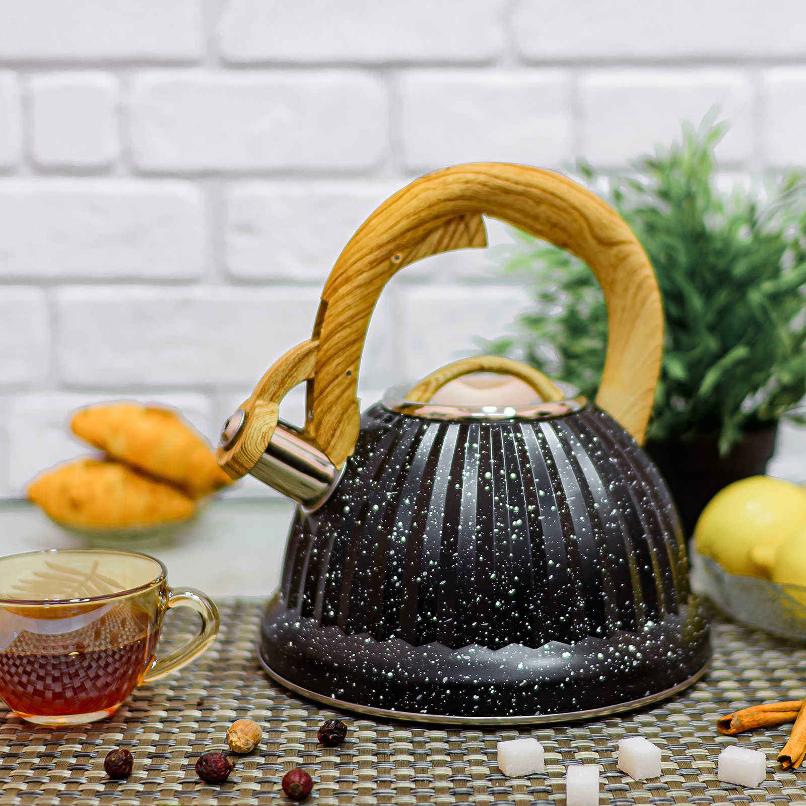 Чайник Edenberg с мраморной крошкой 3 л ЕВ - 8810 ✅ базовая цена $16.32 ✔ Опт ✔ Скидки ✔ Заходите! - Интернет-магазин ✅ Фортуна-опт ✅