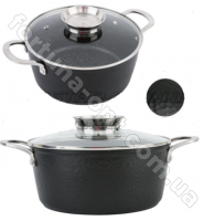 Кастрюля - казан чеканный Edenberg EB - 3964 - 2,6 л - 20 см ✅ базовая цена $19.22 ✔ Опт ✔ Акции ✔ Заходите! - Интернет-магазин Fortuna-opt.com.ua.