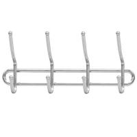 Вешалка настенная хром 4 крючка 36*14.5 см Stenson МН - 0205 ✅ базовая цена $3.34 ✔ Опт ✔ Акции ✔ Заходите! - Интернет-магазин Fortuna-opt.com.ua.