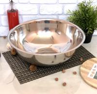 Миска из нержавеющей стали A-Plus - 0879 (30 см) ✅ базовая цена $2.14 ✔ Опт ✔ Акции ✔ Заходите! - Интернет-магазин Fortuna-opt.com.ua. 