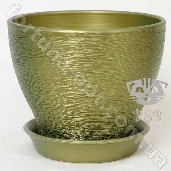 Цветочный горшок 2л (цветной)➜Оптом и в розницу✅актуальная цена -Интернет магазин ✅Фортуна✅