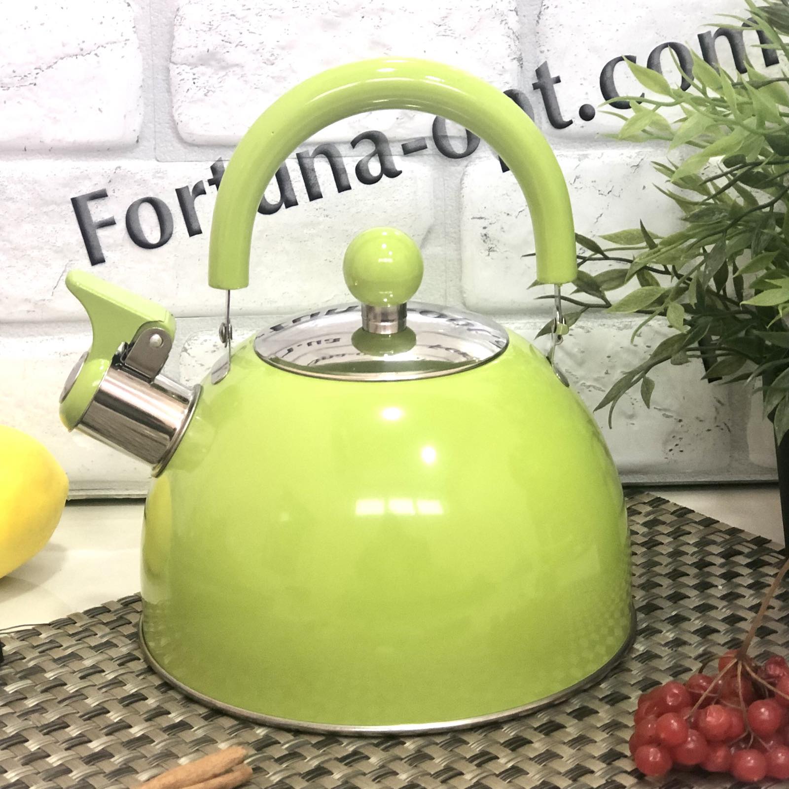 Чайник из нержавеющей стали 2 л A-Plus - 1340 ✅ базовая цена $6.74 ✔ Опт ✔ Скидки ✔ Заходите! - Интернет-магазин ✅ Фортуна-опт ✅