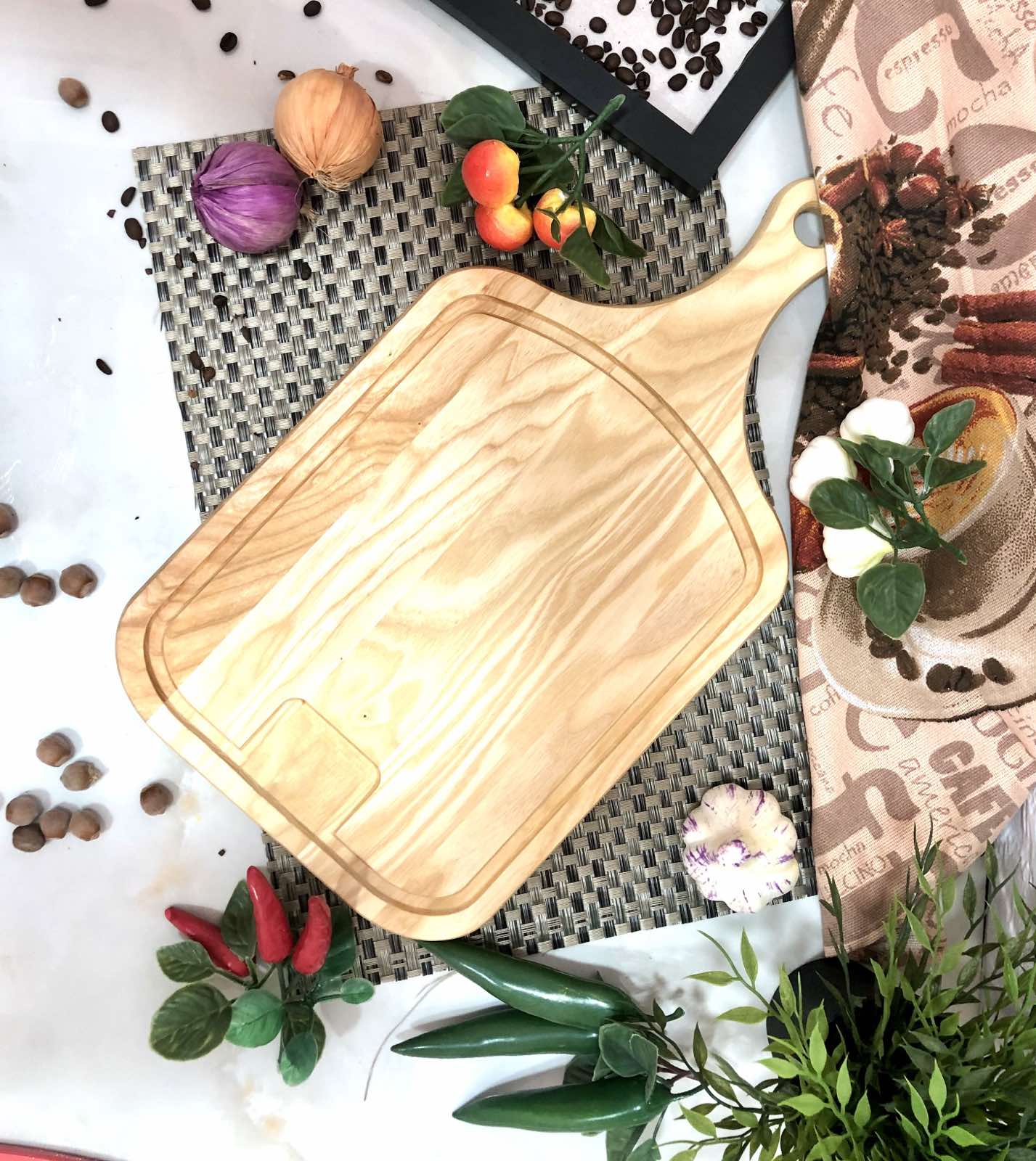 Доска разделочная Ясень с ручкой 20*35 см 2035яср ✅ базовая цена 129.47 грн. ✔ Опт ✔ Скидки ✔ Заходите! - Интернет-магазин ✅ Фортуна-опт ✅