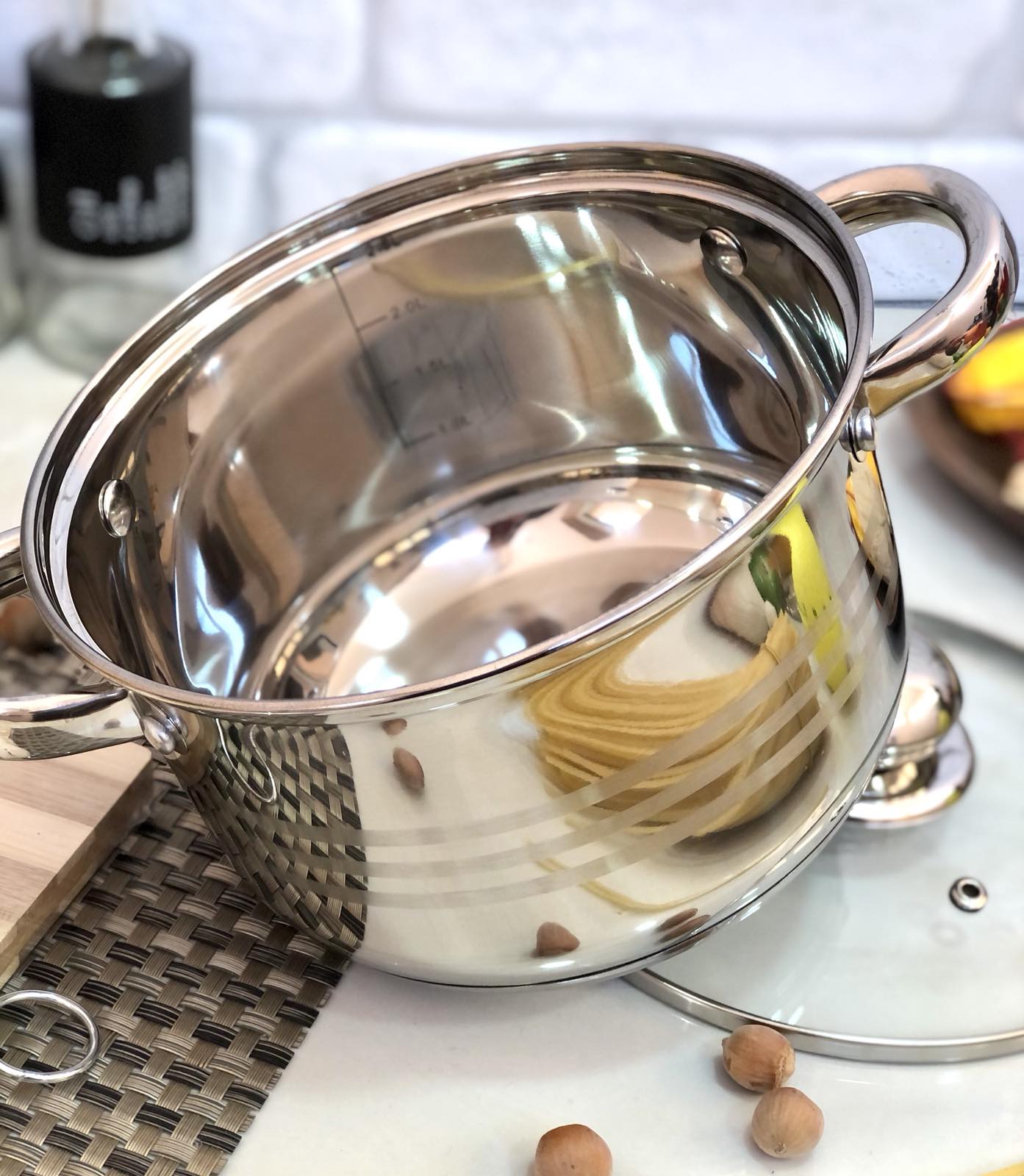 Кастрюля нержавеющая A-Plus - 2164 - 1,4 л ✅ базовая цена $6.46 ✔ Опт ✔ Скидки ✔ Заходите! - Интернет-магазин ✅ Фортуна-опт ✅