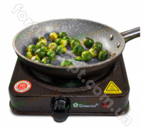 Электрическая плита с одной конфоркой Domotec -  5821 (1000 вт) ➜ Оптом и в розницу ✅ актуальная цена -Интернет магазин ✅ Фортуна ✅