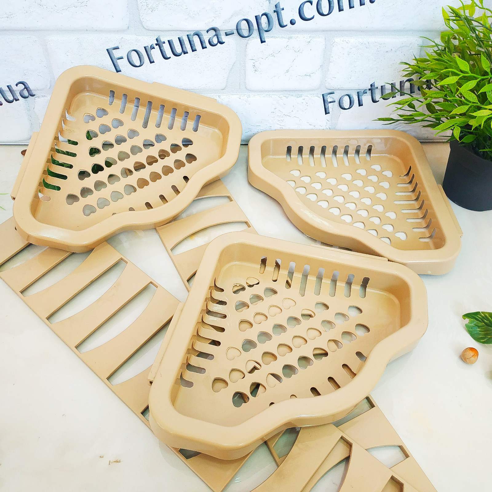 Полка для ванной угловая 3-я ПА 0749 ✅ базовая цена 125.58 грн. ✔ Опт ✔ Скидки ✔ Заходите! - Интернет-магазин ✅ Фортуна-опт ✅