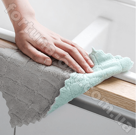 Салфетки для уборки 3шт/наб 20*17 17206 ✅ базовая цена $1.10 ✔ Опт ✔ Скидки ✔ Заходите! - Интернет-магазин ✅ Фортуна-опт ✅