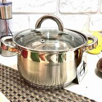 Кастрюля Wellberg WB 02244 (2,7 л) ✅ базовая цена $15.45 ✔ Опт ✔ Акции ✔ Заходите! - Интернет-магазин Fortuna-opt.com.ua.