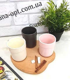 Стакан керамический 400 мл 4180-00 ✅ базовая цена 42.98 грн. ✔ Опт ✔ Скидки ✔ Заходите! - Интернет-магазин ✅ Фортуна-опт ✅