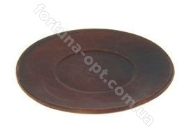 Блюдце чайное из красной глины ➜ Оптом и в розницу ✅ актуальная цена - Интернет магазин ✅ Фортуна ✅