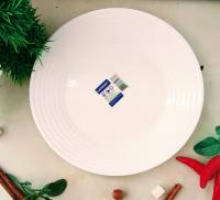 Тарелка люминарк 230 мм HARENA  WHITE 5413 ➜ Оптом и в розницу ✅ актуальная цена -Интернет магазин ✅ Фортуна ✅