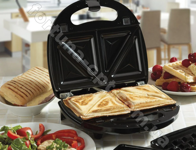 Сендвичница 4 в 1 Domotec MS-7704 ✅ базовая цена $21.36 ✔ Опт ✔ Скидки ✔ Заходите! - Интернет-магазин ✅ Фортуна-опт ✅