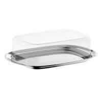 Масленка нержавеющая с пластиковой крышкой Benson -186 ✅ базовая цена $3.33 ✔ Опт ✔ Акции ✔ Заходите! - Интернет-магазин Fortuna-opt.com.ua.