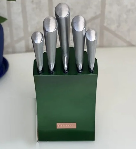 Набор ножей с подставкой 6 пр Edenberg - 11008 ✅ базовая цена $28.06 ✔ Опт ✔ Скидки ✔ Заходите! - Интернет-магазин ✅ Фортуна-опт ✅