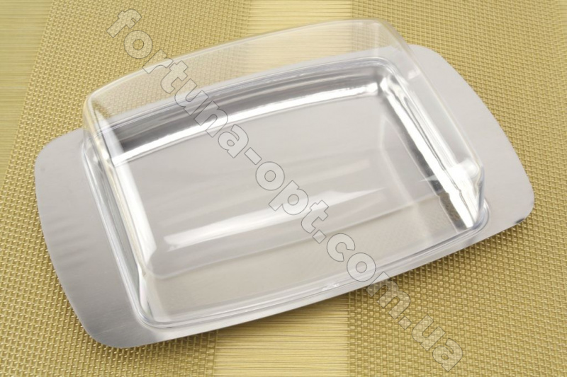 Масленка с пластиковой крышкой A-Plus1713 ✅ базовая цена $1.66 ✔ Опт ✔ Акции ✔ Заходите! - Интернет-магазин Fortuna-opt.com.ua.