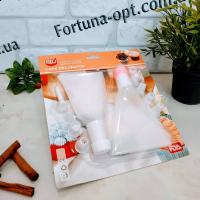 Мешок кондитерский силиконовый 2шт/набор + 8 насадок 17766➜ Оптом и в розницу ✅ актуальная цена -Интернет магазин ✅ Фортуна ✅