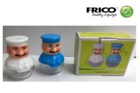 Набор для специй Поваренок 2 шт. 60 мл Frico FRU - 422 ✅базовая цена $0.94 ✔ Опт ✔ Акции ✔ Заходите! - Интернет-магазин Fortuna-opt.com.ua.