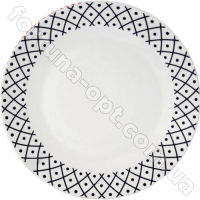 Тарелка керамическая №8 Нью 300883-02 ➜ Оптом и в розницу ✅ актуальная цена - Интернет магазин ✅ Фортуна ✅